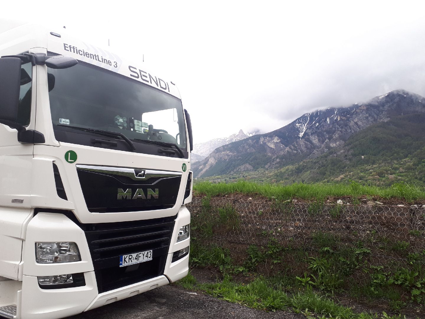 Tabor firmy transportowej Sendi